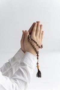 تصویر با کیفیت دست در حال دعا کردن